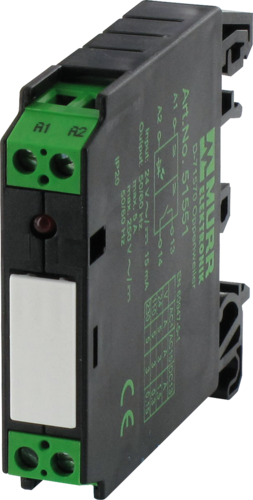 50040 MKS MOUNTING RELAY CARRIER INTERFACE HOUSING DOUBLE DECK SLOTS - MURRELEKTRONIK