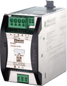 MURRELEKTRONIK 85442 EMPARRO POWER SUPPLY 1-PHASE 90-265VAC / 90-250VDC 24-28VDC 20A