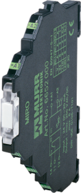 6652030 MIRO OUTPUT SWITCHING PLUGGABLE INTERFACE RELAY CHASSIS BLOCK MODULE - MURRELEKTRONIK