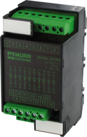67083 MKS RELAY OPTOCOUPLER SOLID STATE SIGNAL ISOLATOR SCREW TERMINAL - MURRELEKTRONIK
