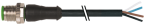 7000-12021-6240150 M12 MALE STRAIGHT A-CODED PUR CABLE 4X0.34 GRAY 1.5M - MURRELEKTRONIK