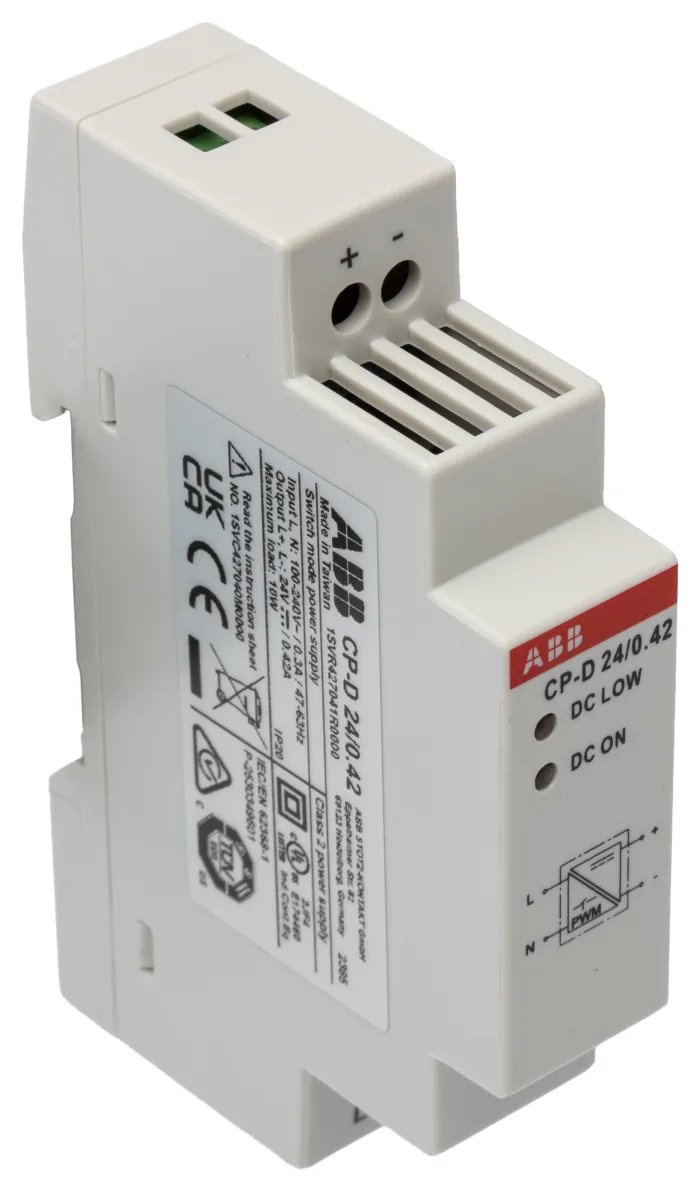ABB 1SVR427041R0000 CP-D 24/0.42 POWER SUPPLY 24VDC 0.42A
