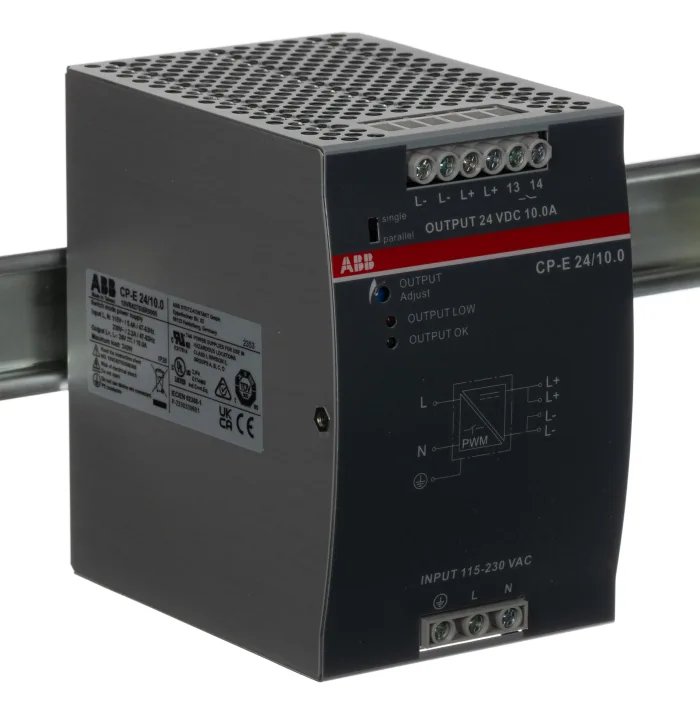 ABB 1SVR427035R0000 CP-E 24/10.0 POWER SUPPLY 24VDC 10A