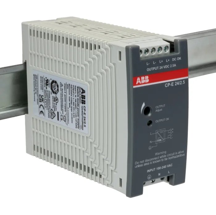 ABB 1SVR427032R0000 CP-E 24/2.5 POWER SUPPLY 24VDC 2.5A