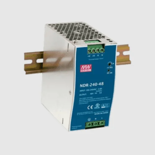 MEANWELL NDR-240-48 DIN RAIL POWER SUPPLY 240W 48VDC 5A IP20