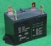 Alternative view of AC RELAY 4P 30A 230VAC - MADE IN EU COMPATIBLE FOR DEC RELAY JAPAN REPLACEMENT